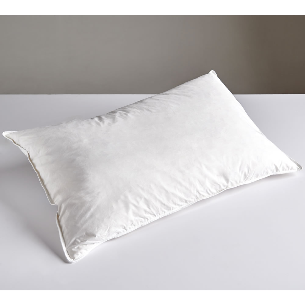 Wilko Feather Pillow 74 x 48cm Image 1