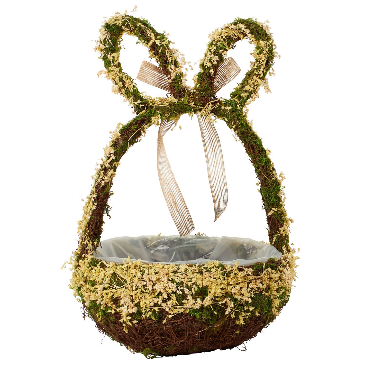 Bunny Basket 37cm - Multicolour Image 3