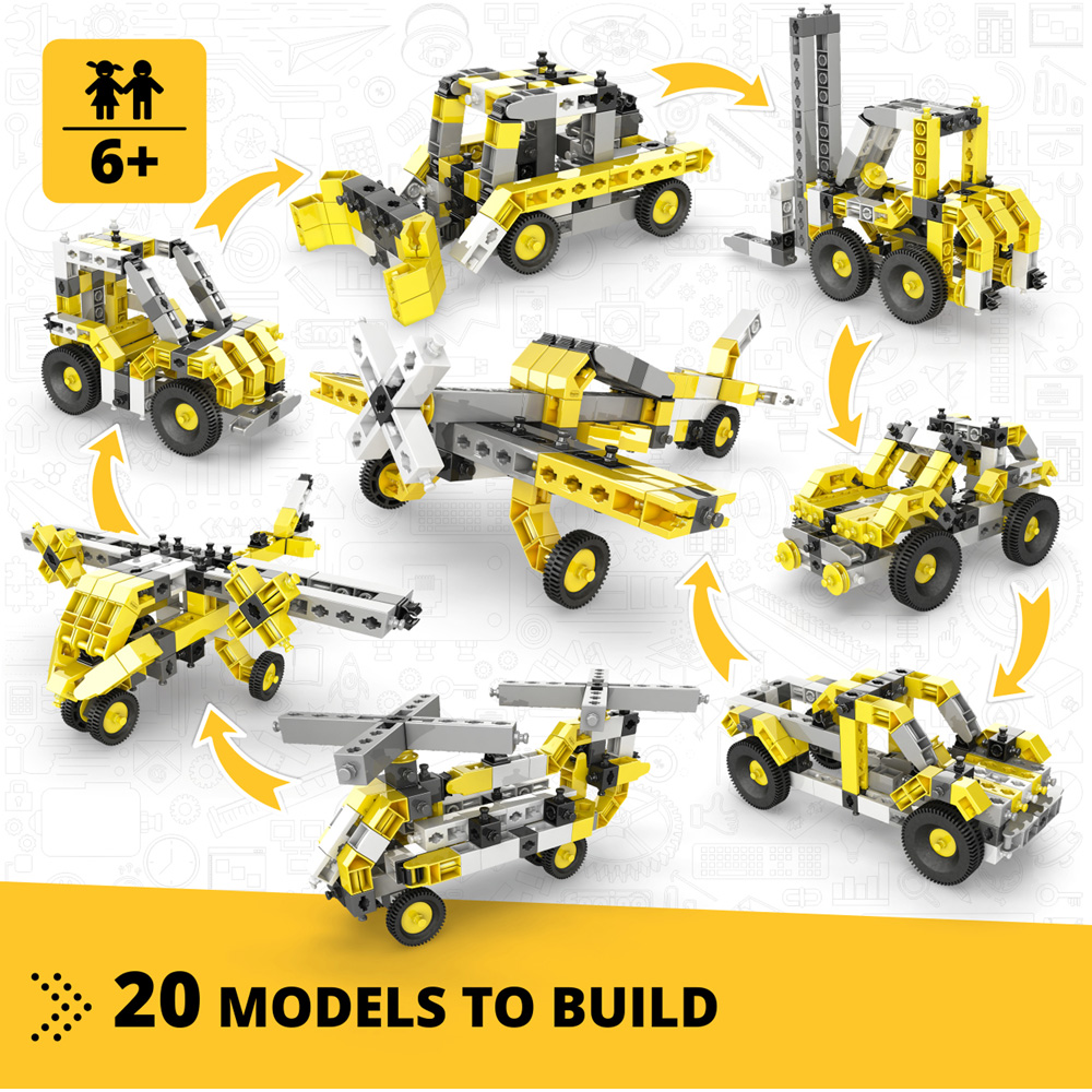 Engino Creative Builder 20 Models Multimodel Set Image 3