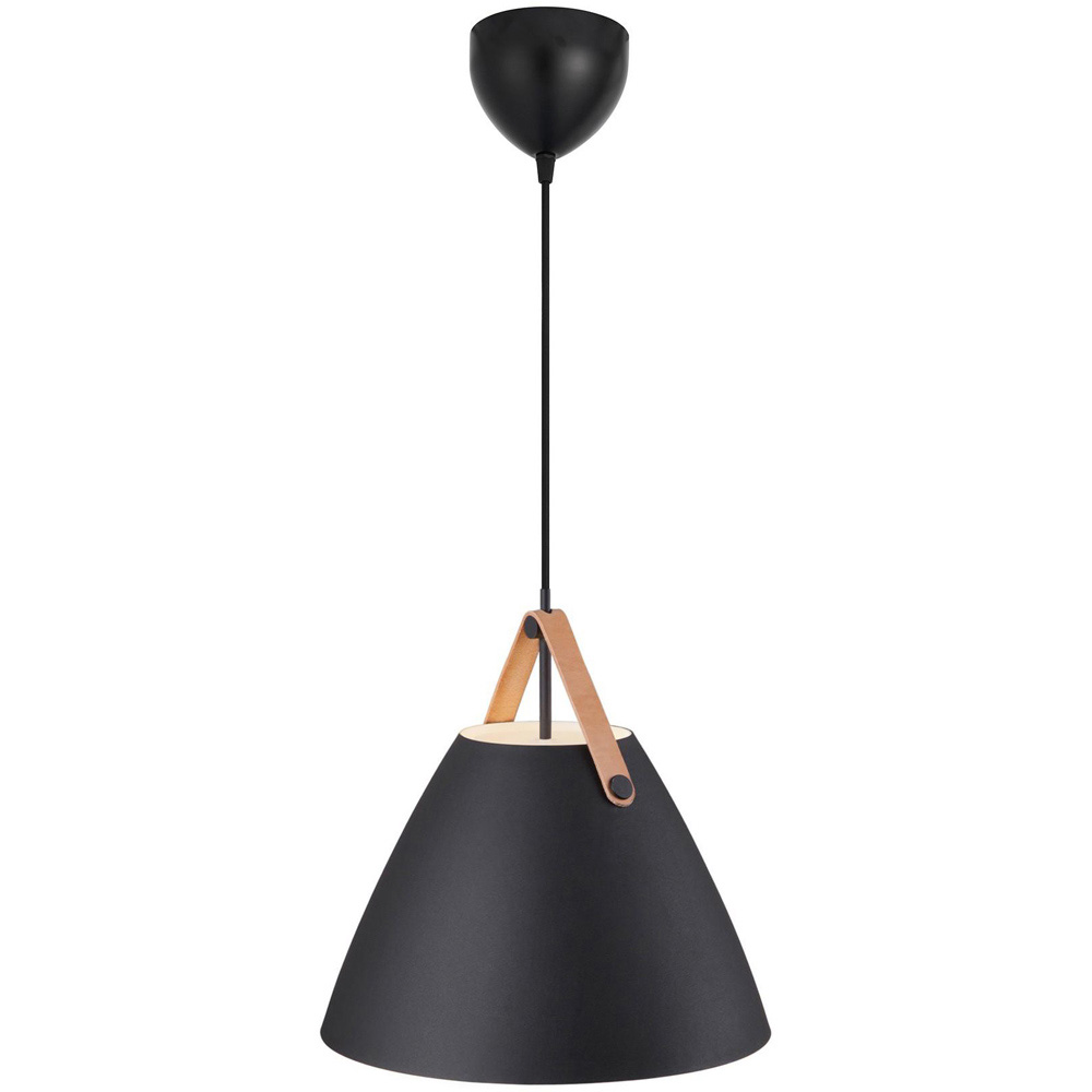 Nordlux Strap 36 Black Pendant Light Image 1