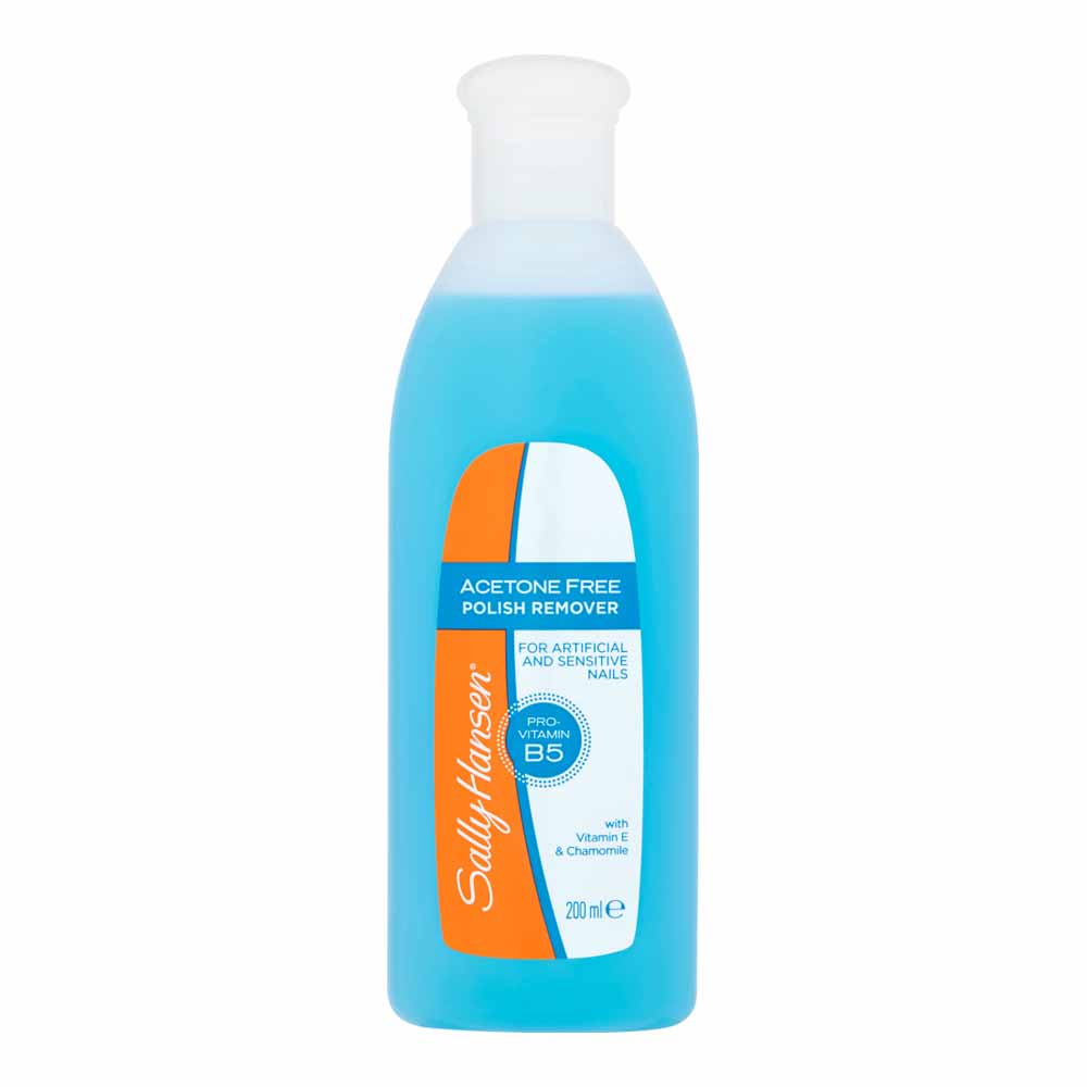 Sally Hansen Acetone Free Nail Polish Remover 200ml | Wilko Sally Hansen Acetone Free Nail Polish Remover 200ml | Wilko