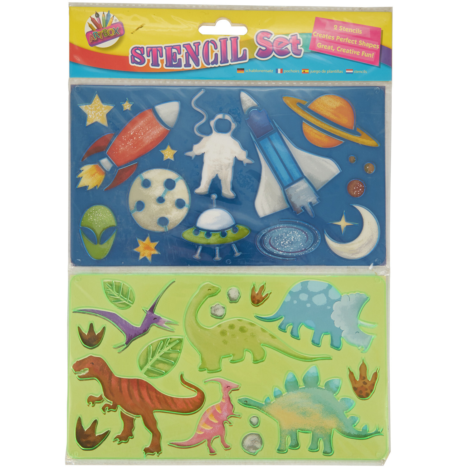 Fun Stencils Set - Multicolour Image 2