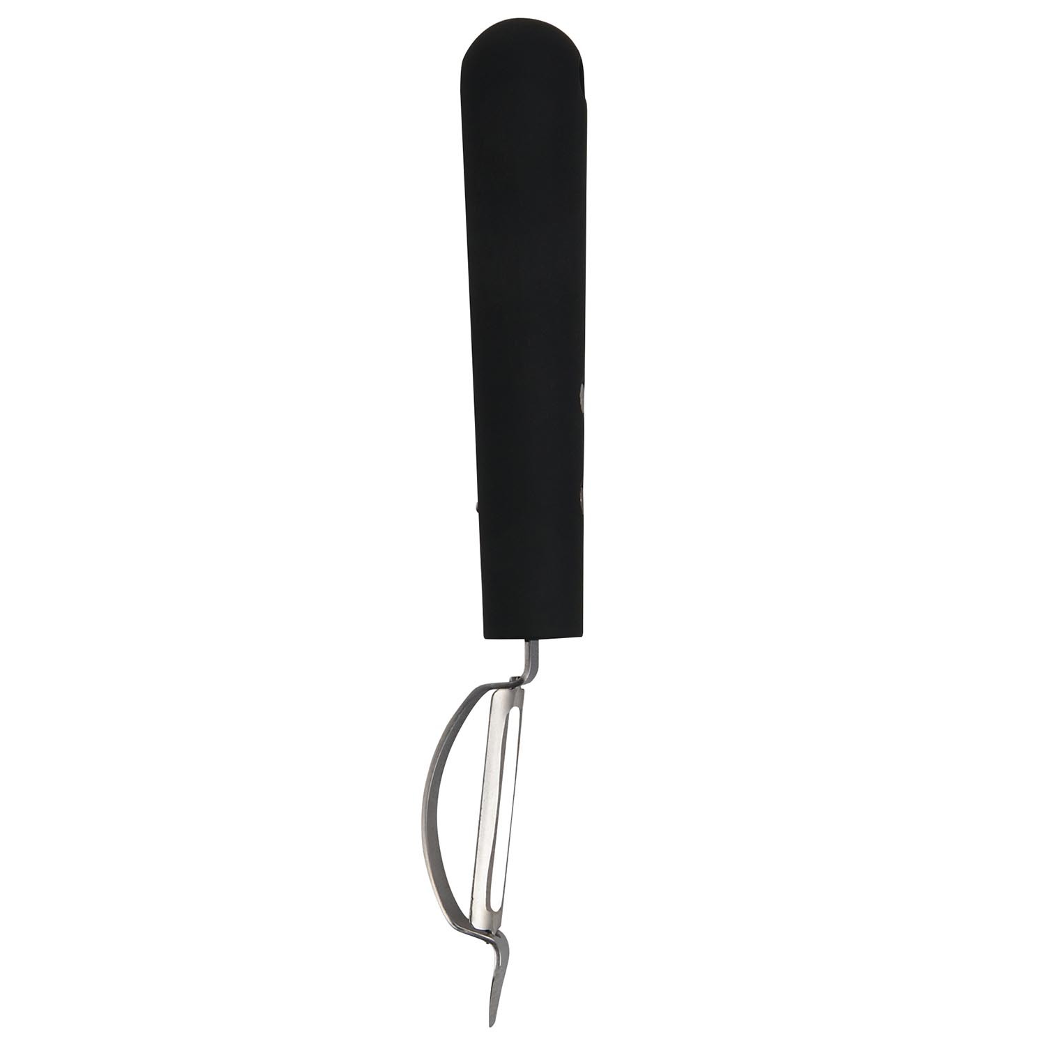 Kitchenmaster Peeler with Soft Touch Handle - Black Image 2