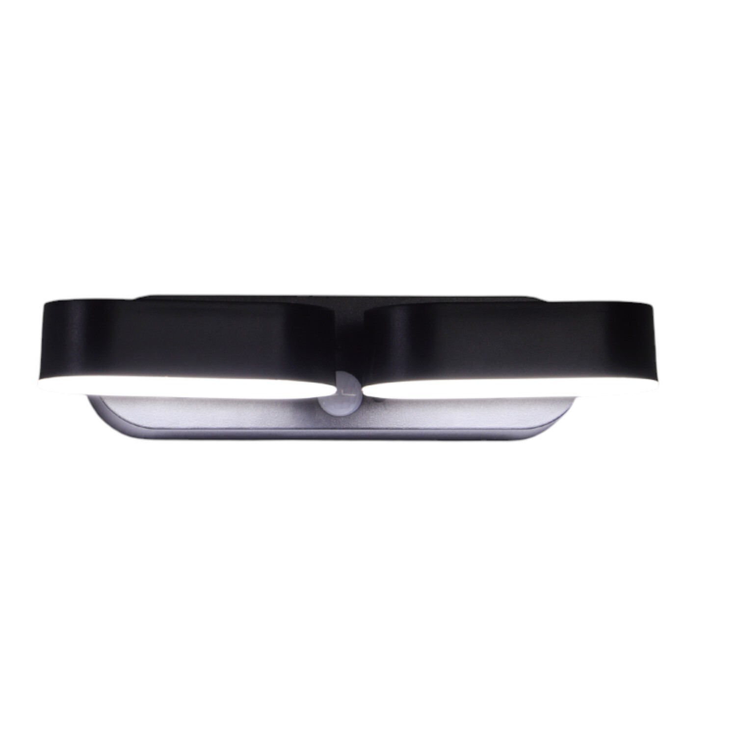 Rotatable Dual Sensor Security Light Black Image 4