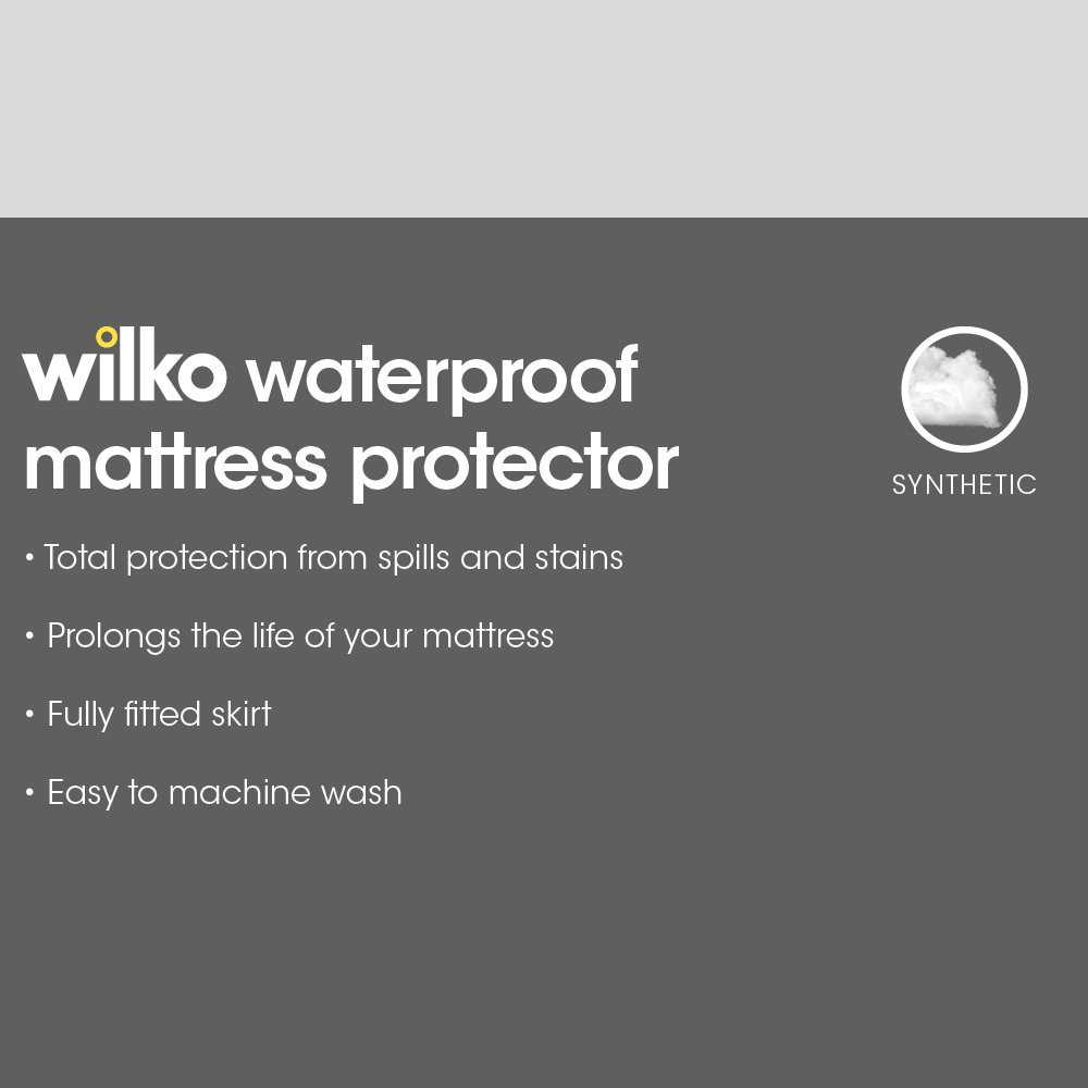 Wilko Single Waterproof Mattress Protector Image 6
