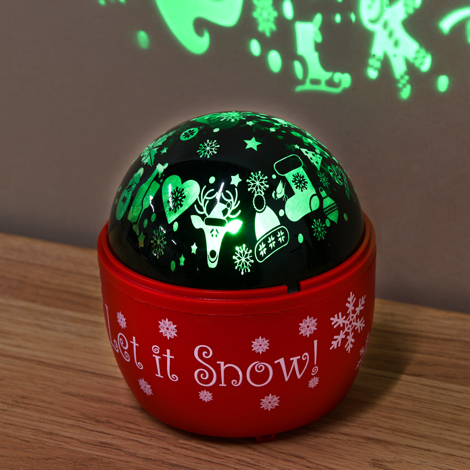 LED Christmas Indoor Projector Red Image 2