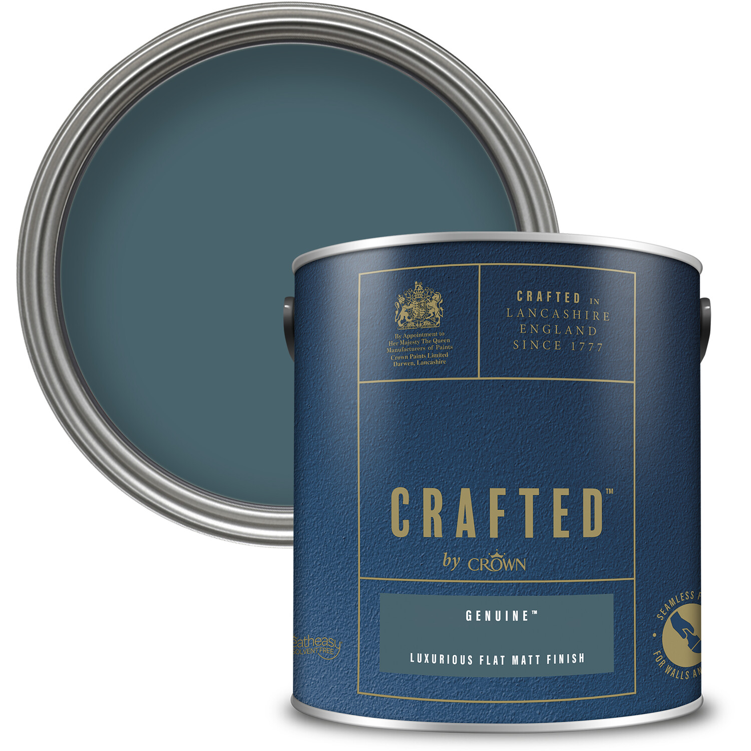 Crafted Flat Matt Paint 2.5L - Genuine Image 1