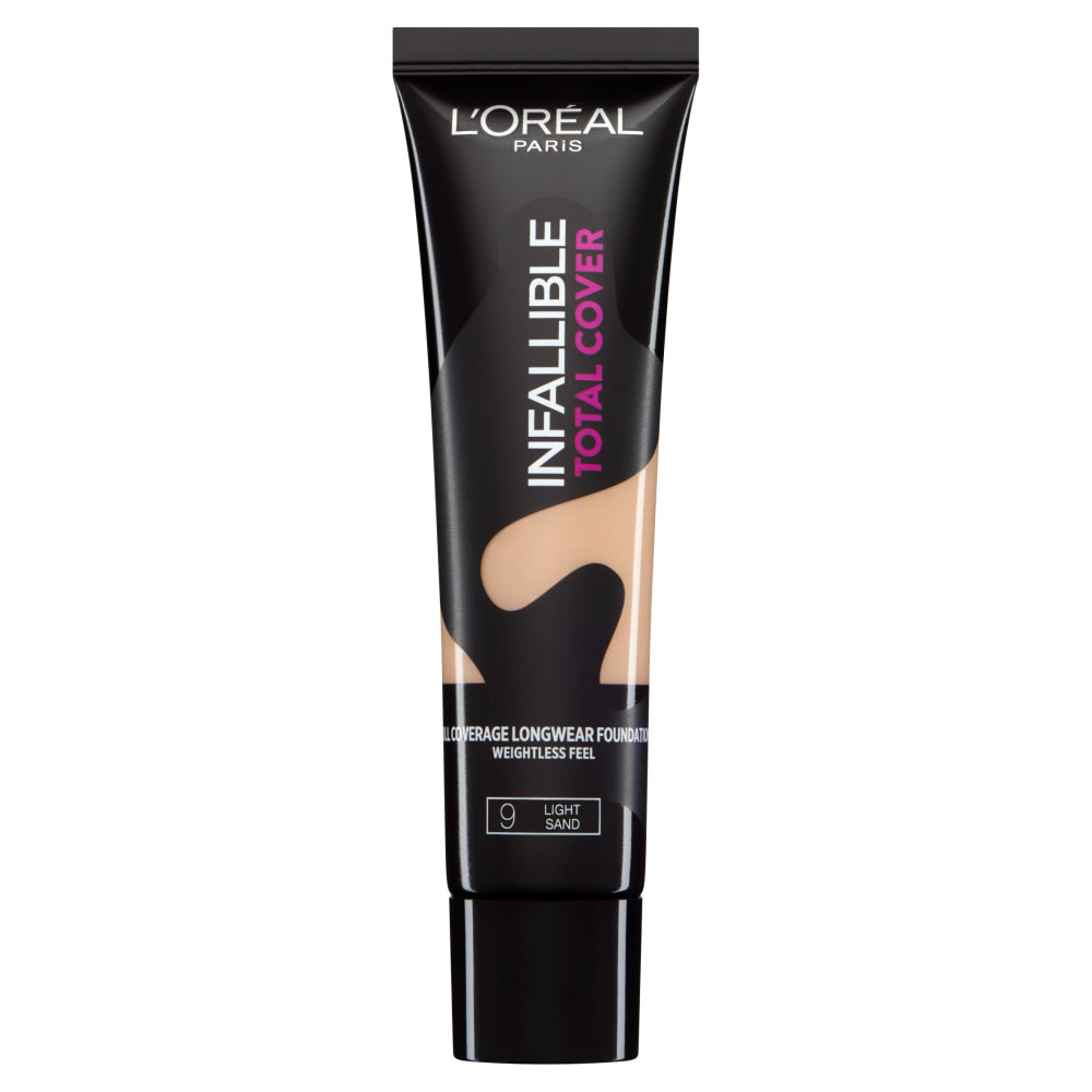 L'Oreal Paris Infallible Total Cover Light Sand Nude 9 Image 1