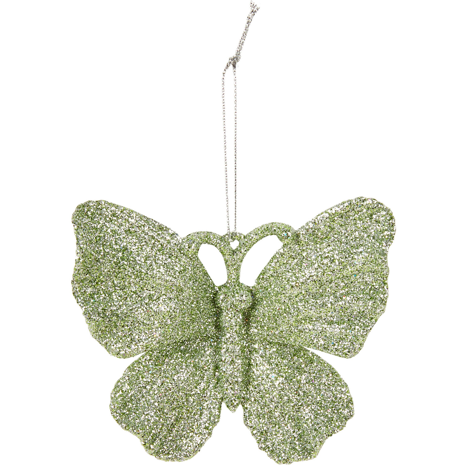 Hanging Glitter Butterfly Decoration Image 3