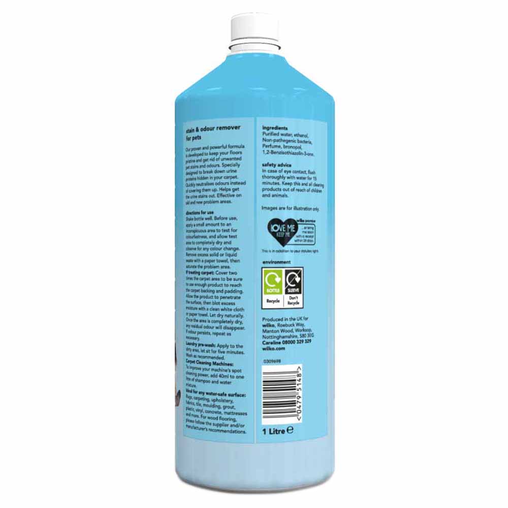 Wilko Pet Urine Stain and Odour Destroyer 1L Image 2