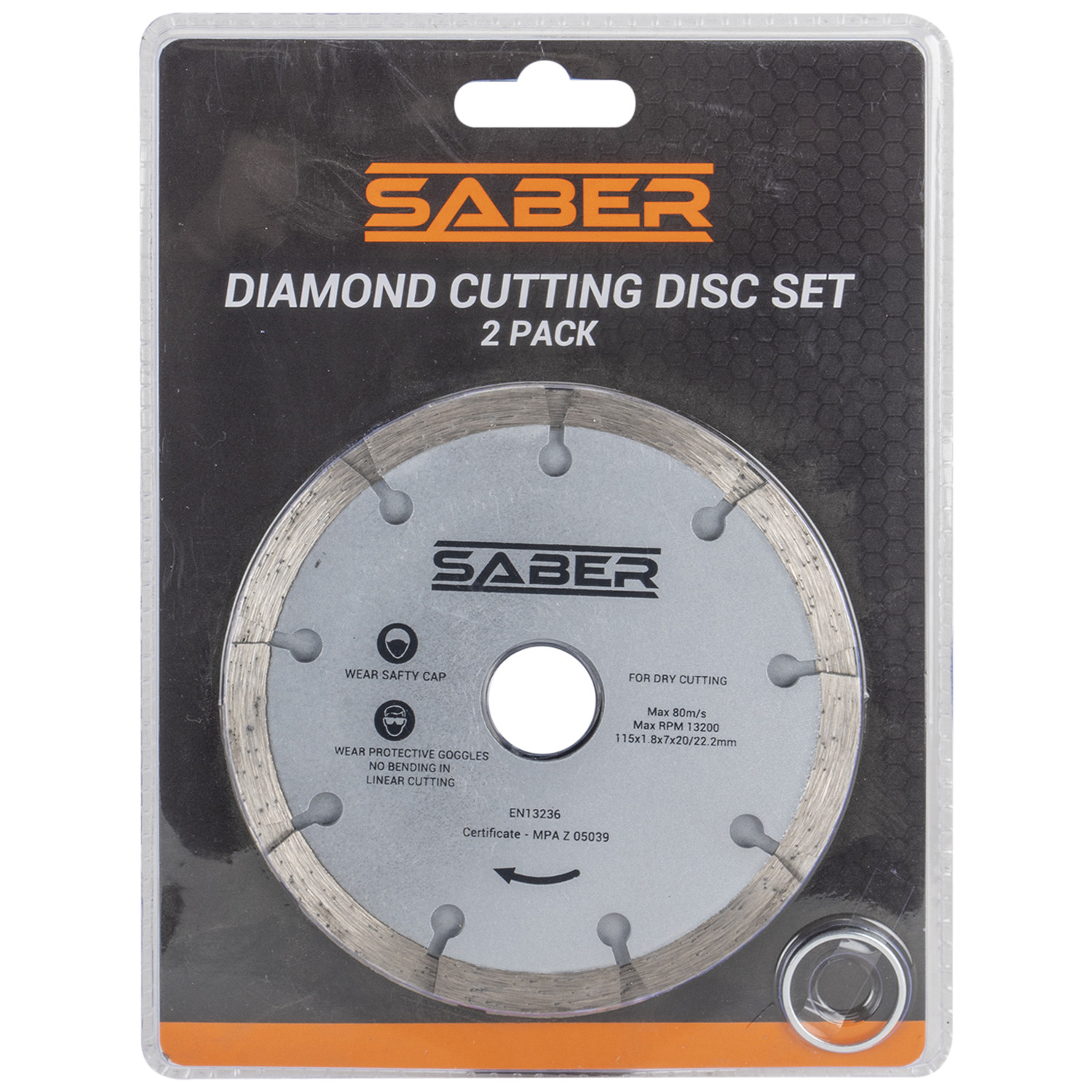 Saber Diamond Cutting Disc 2 Pack Image