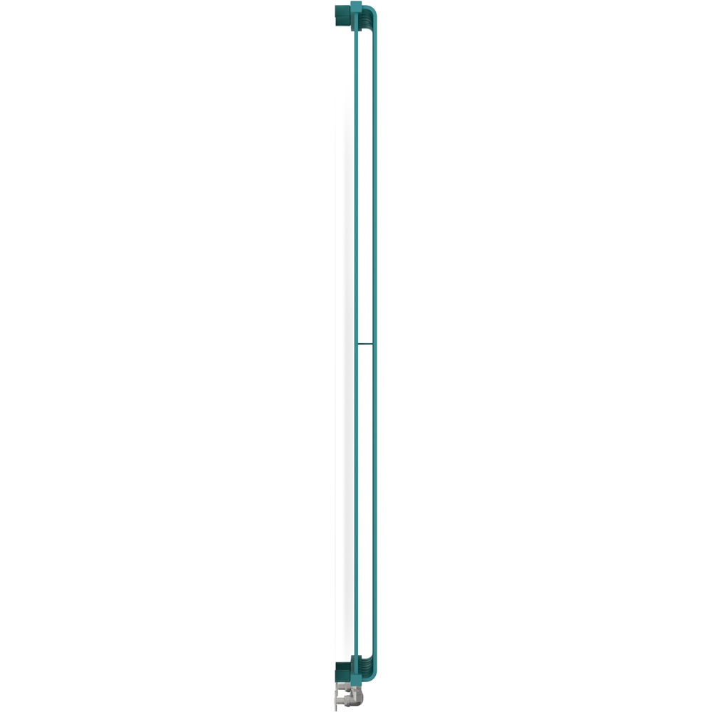Terma Warp Room 5163 BTU Matt Teal Radiator 1800 x 525mm Image 4