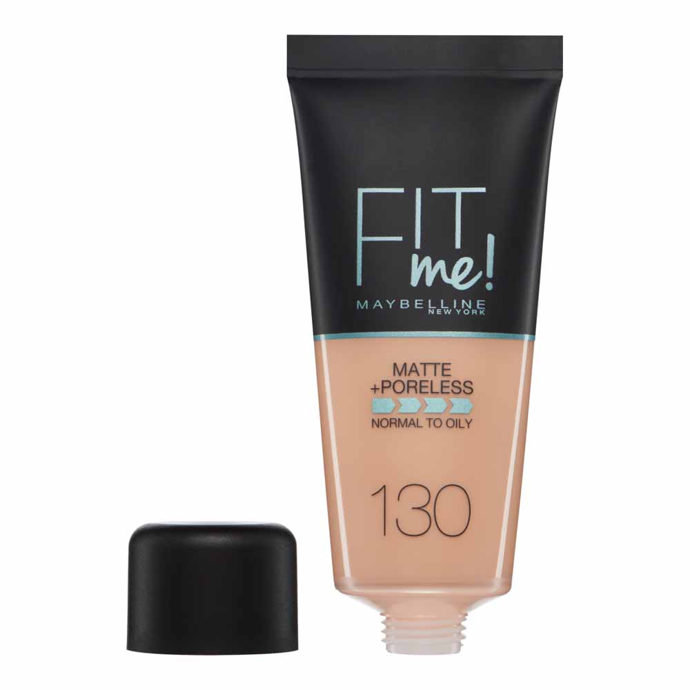 Maybelline Fit Me! Matte and Poreless Foundation Buff Beige 130 30ml Image 2