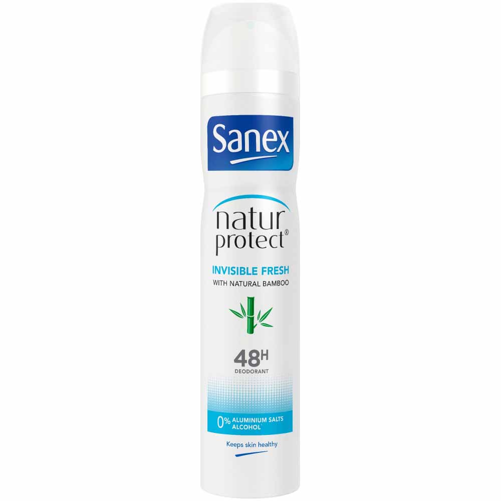 Sanex Deo Bamboo Invisible Fresh 200ml Image 2