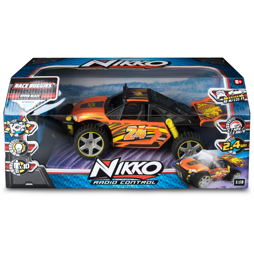 Nikko Race Buggies Remote Control Hyper Baze Race Car Image 4