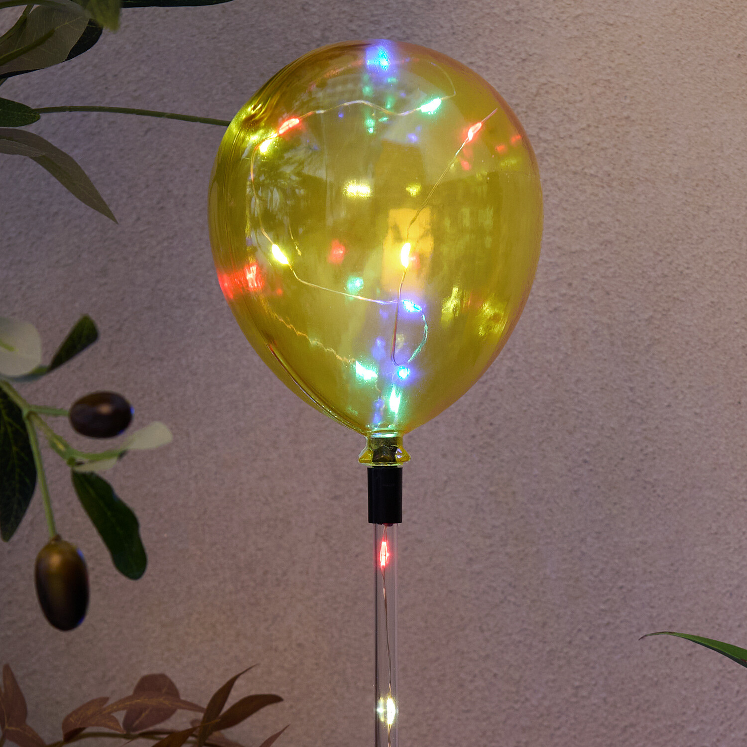 Solar Balloon Shaped Stake Light Image 16