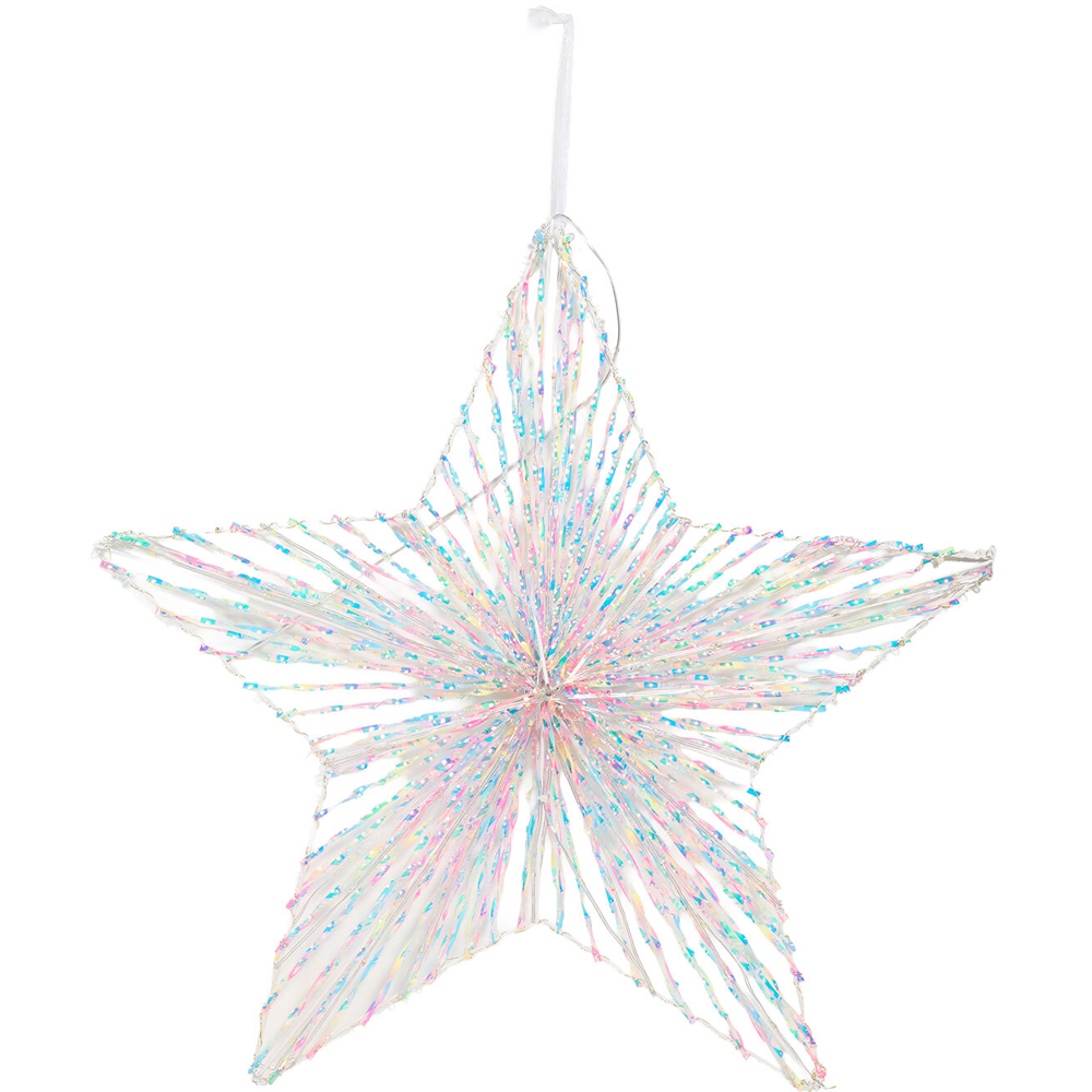 Twinkling Multicolour LED Star Image 5