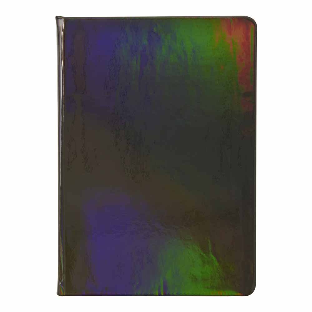 Wilko A5 Holographic Notebook Image 1
