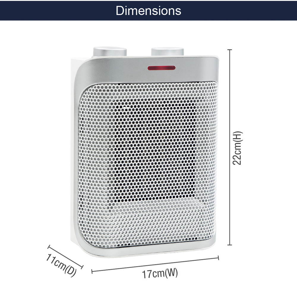 Spear & Jackson PTC Ceramic Fan Heater 1500W Image 9