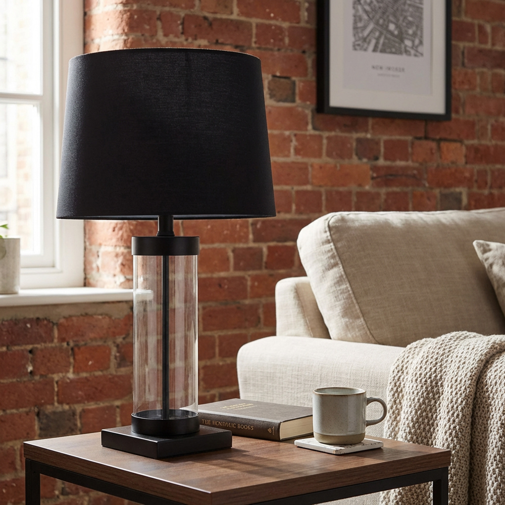 Astley Black Table Lamp Image 4