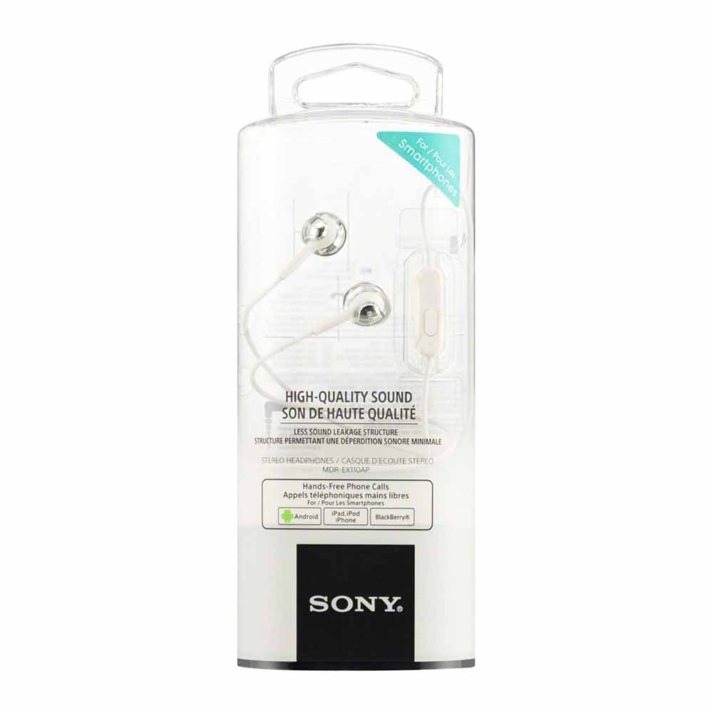Sony EX110AP with Microphone White Image 1