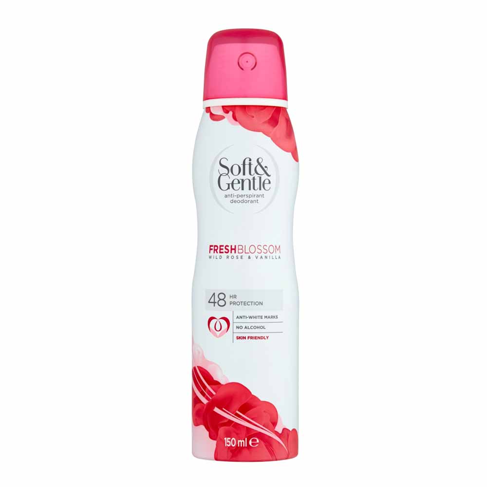 Soft & Gentle Wild Rose and Vanilla Anti-Perspirant Deodorant 150ml Image 1