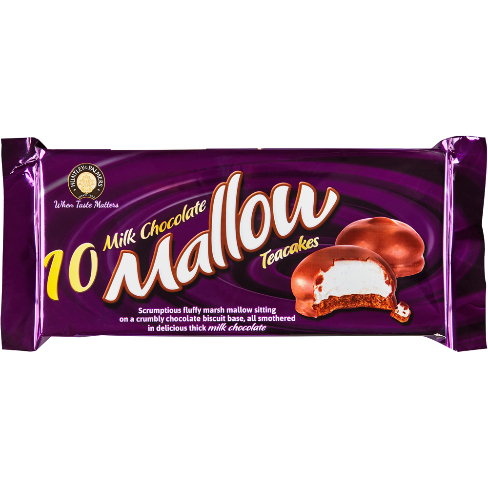 Huntley and Palmer Chocolate Mallow Teacakes 10 Pack Image