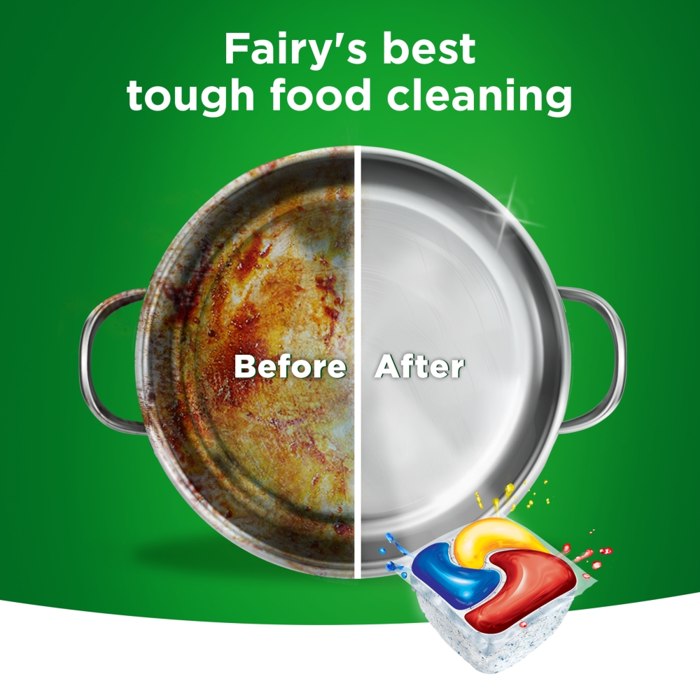 Fairy Platinum Plus Dishwasher Tabs 60ct Image 6