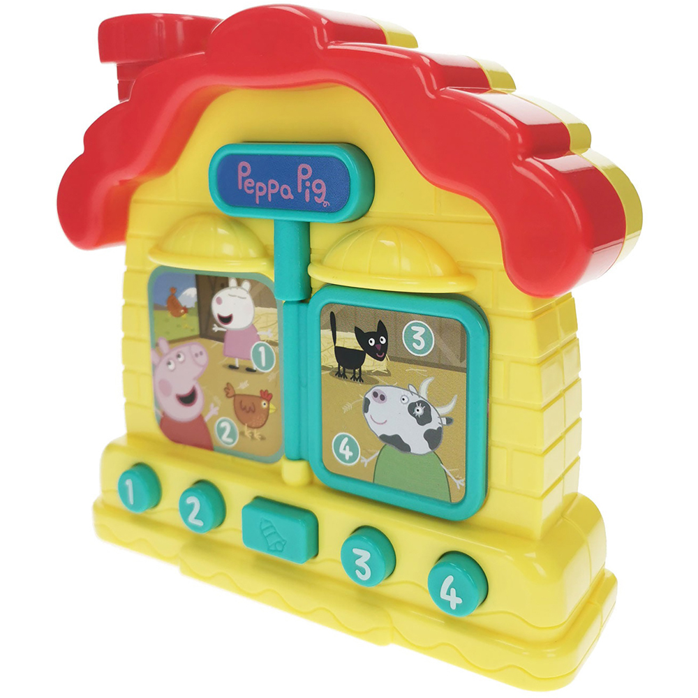 REIG Peppa Pig Yellow and Red Musical House Image 2