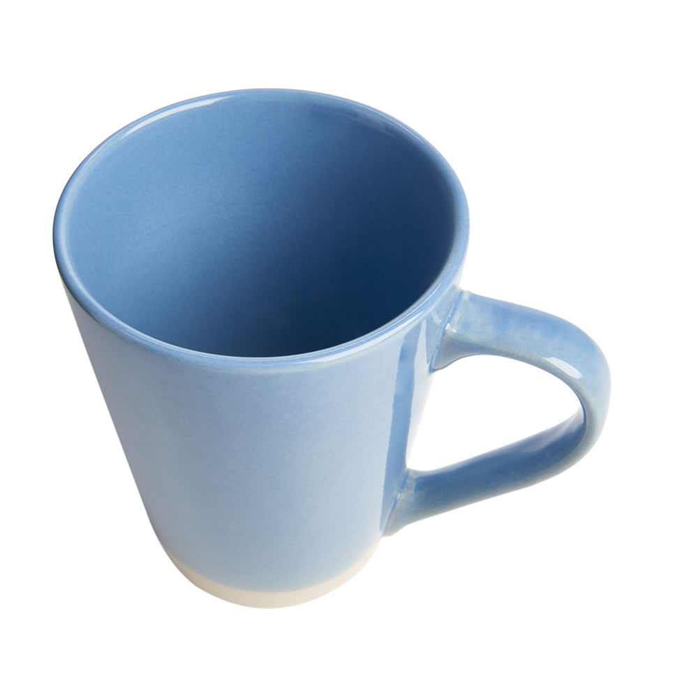 Wilko Blue Dipped Mug Image 2