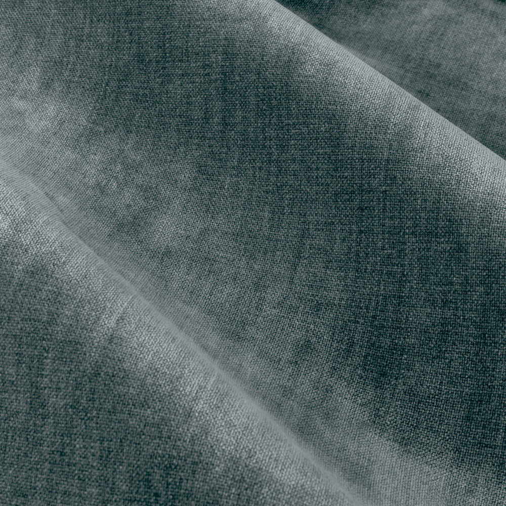 Yard Marine Heavy Chenille Velvet Eyelet Curtain 229 x 137cm Image 5