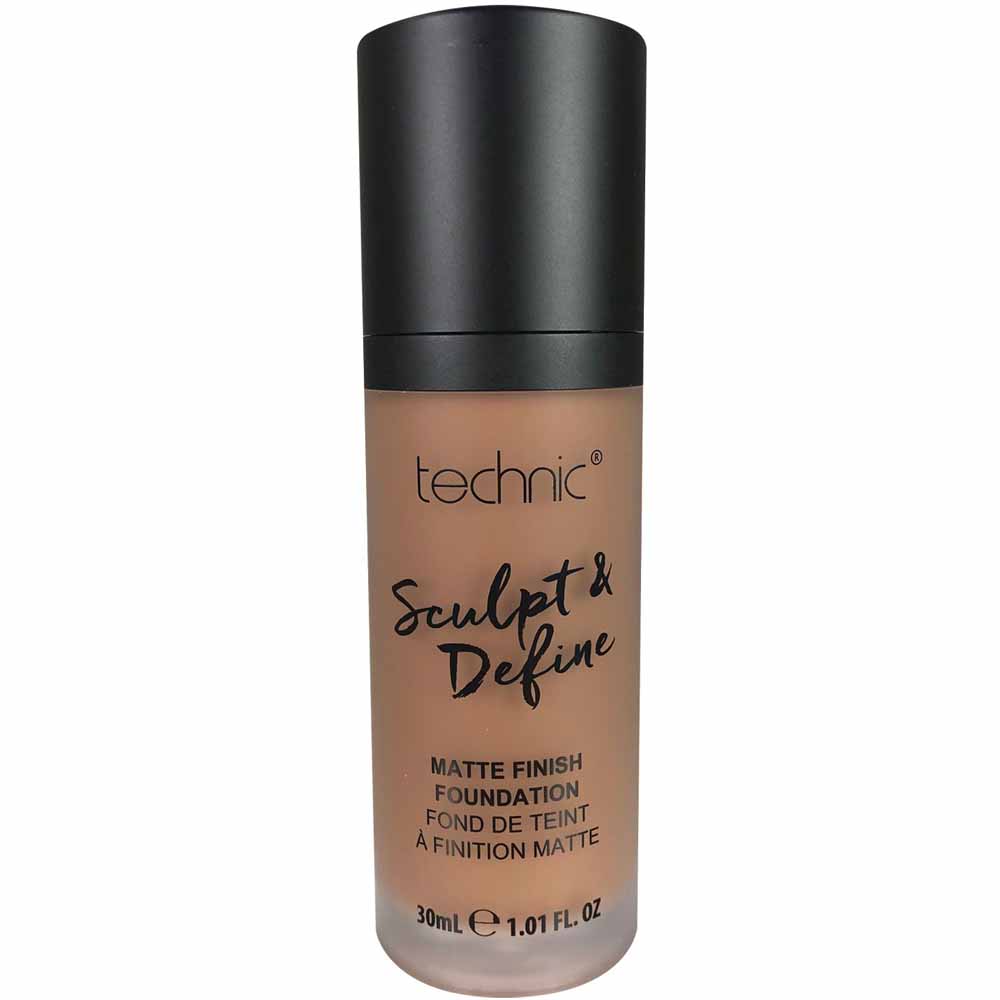 Technic Sculpt & Define Matte Finish Foundation Chestnut Wilko