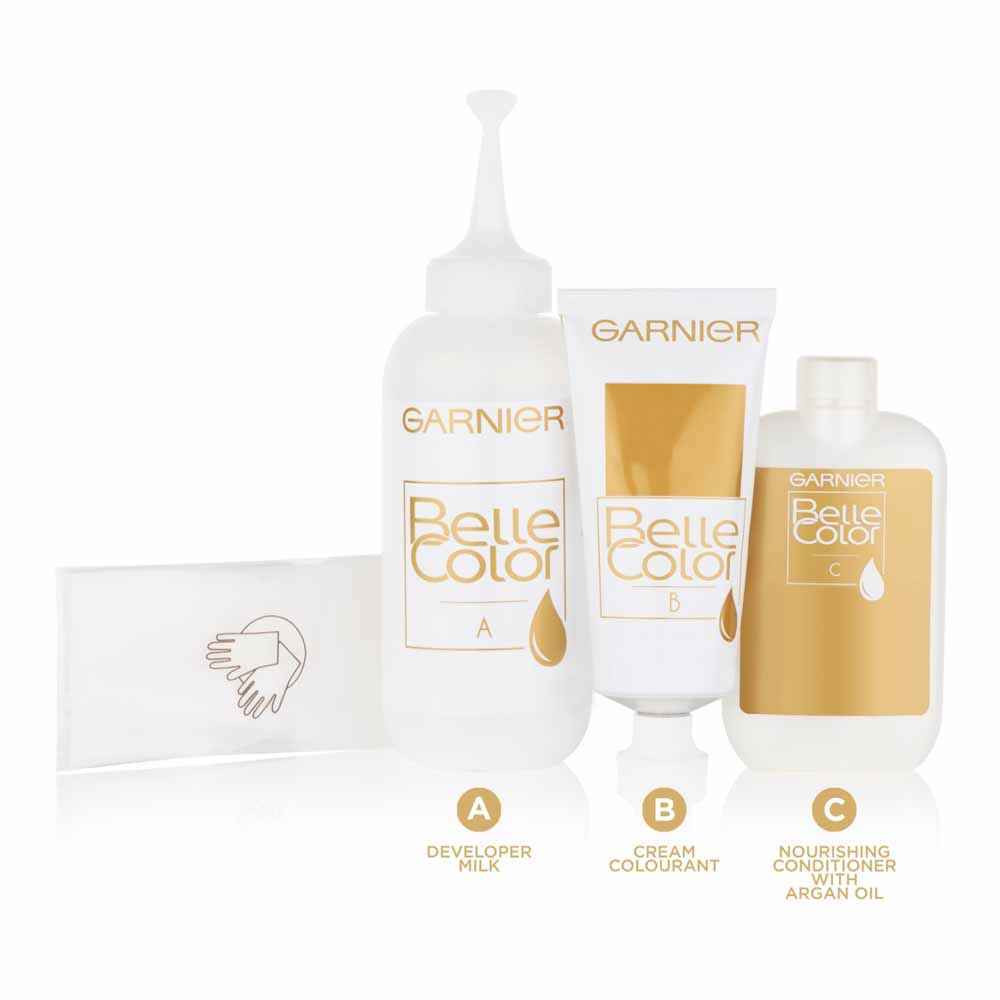 Garnier Belle Color 9.3 Natural Light Honey Blonde Permanent Hair Dye Image 3