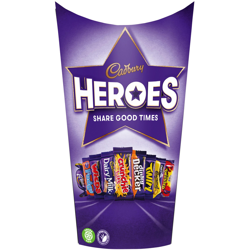 Cadbury Heroes Chocolate Carton 290g Image