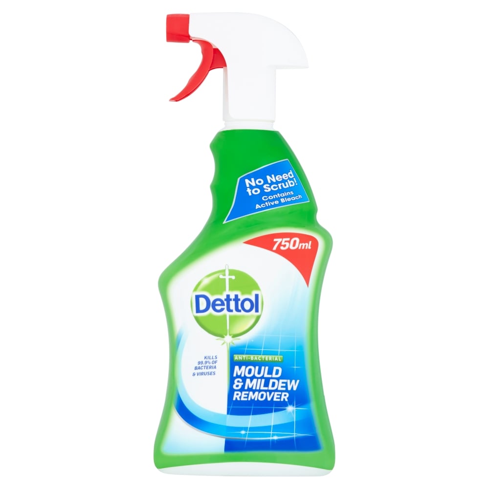 Dettol Mould and Mildew Remover Spray Case of 6 x 750ml Image 2