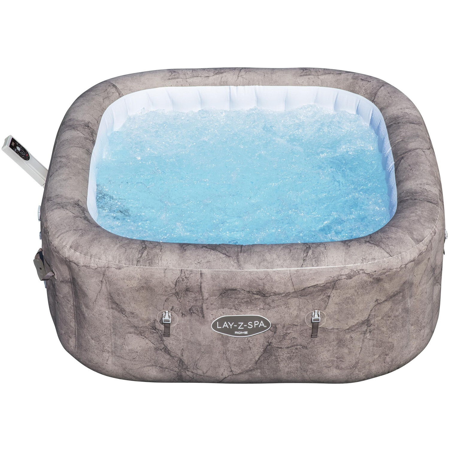 Lay-Z-Spa Rome MaxHold Smart AirJet - Brown Image 23
