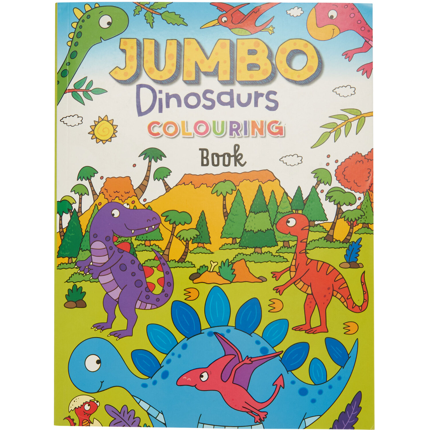 Boys Jumbo Colouring Book Image 1
