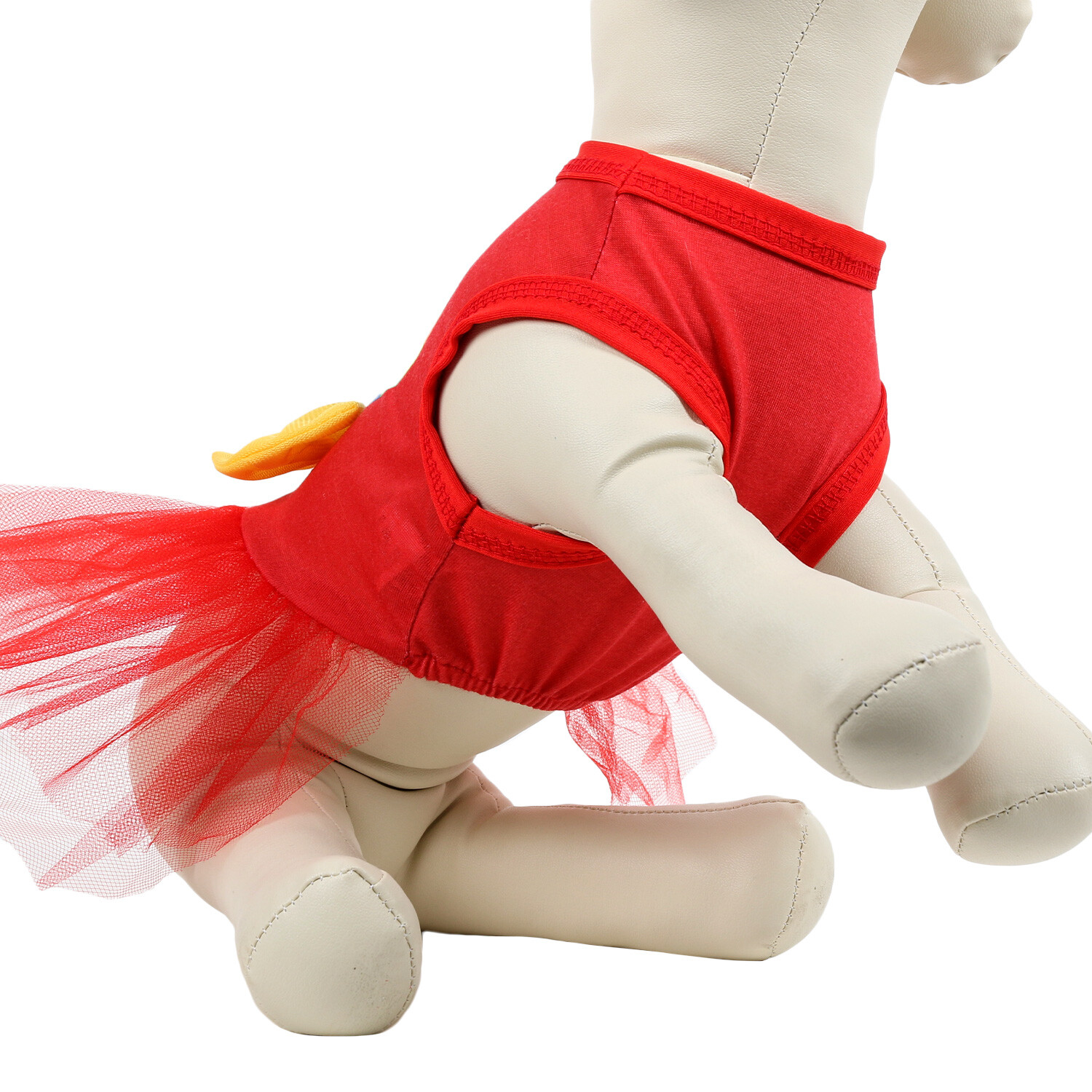 Rainbow Tulle Dress - Red / 40cm Image 2