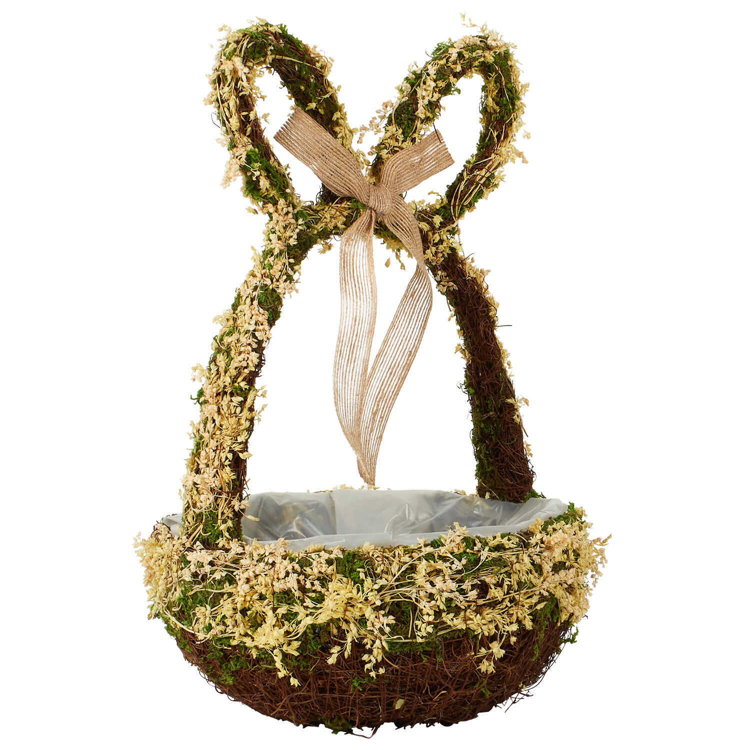 Bunny Basket 37cm - Multicolour Image 2