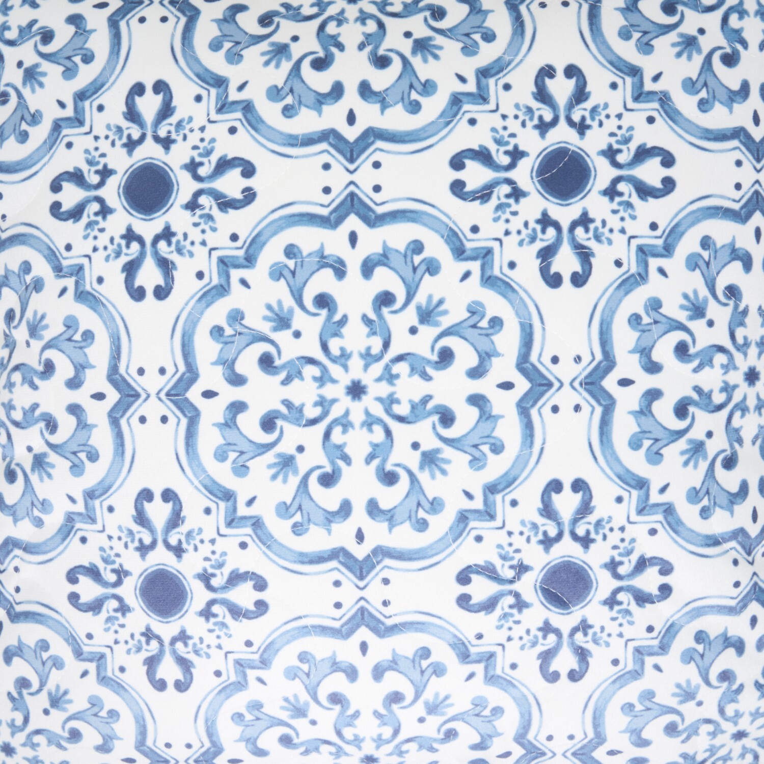 Kai Quilted Cushion Blue Image 2