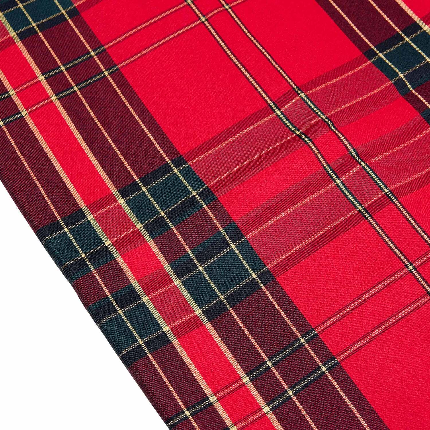 Tartan Table Cloth - Red Image 2