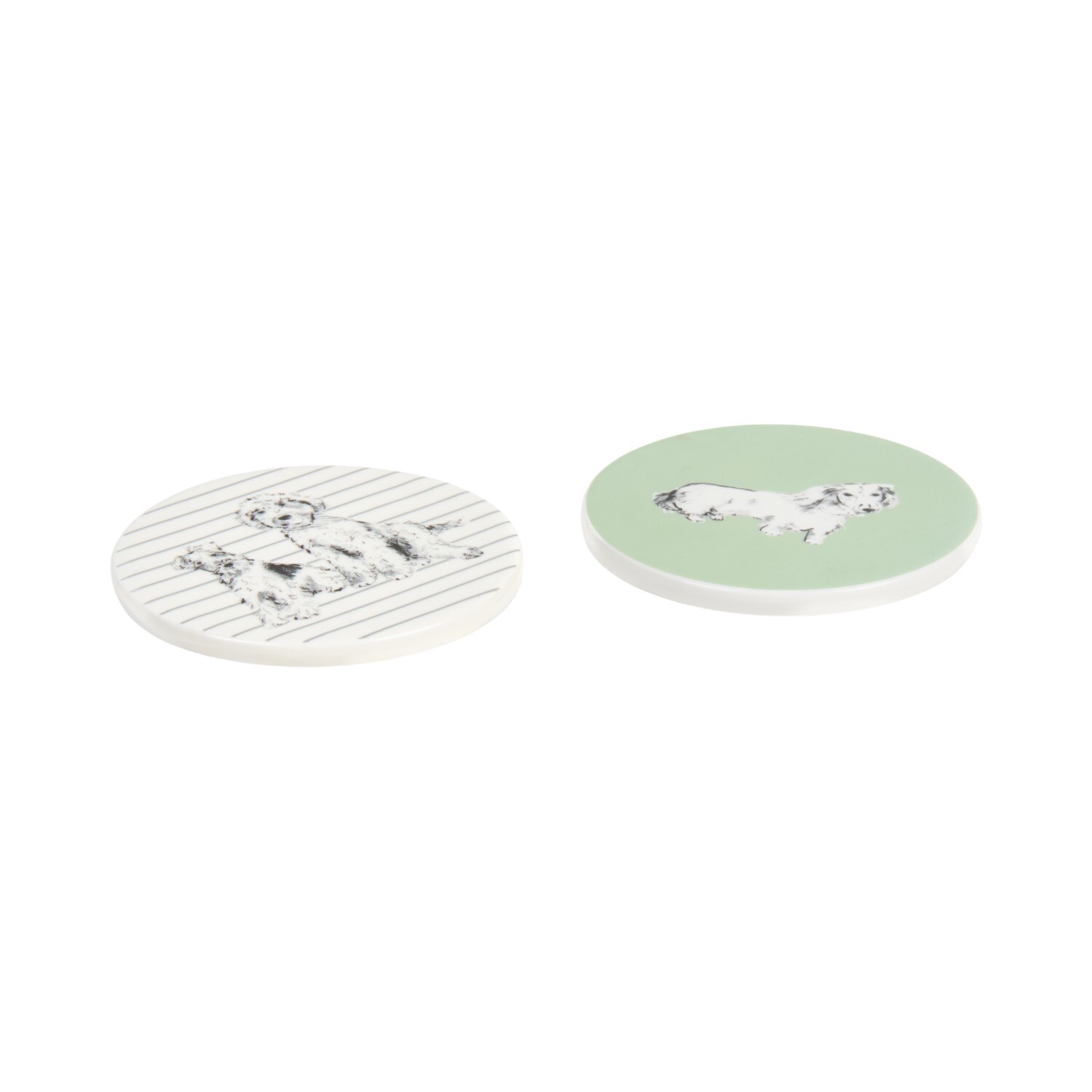 Waggy Tails Ceramic Coaster Image 5