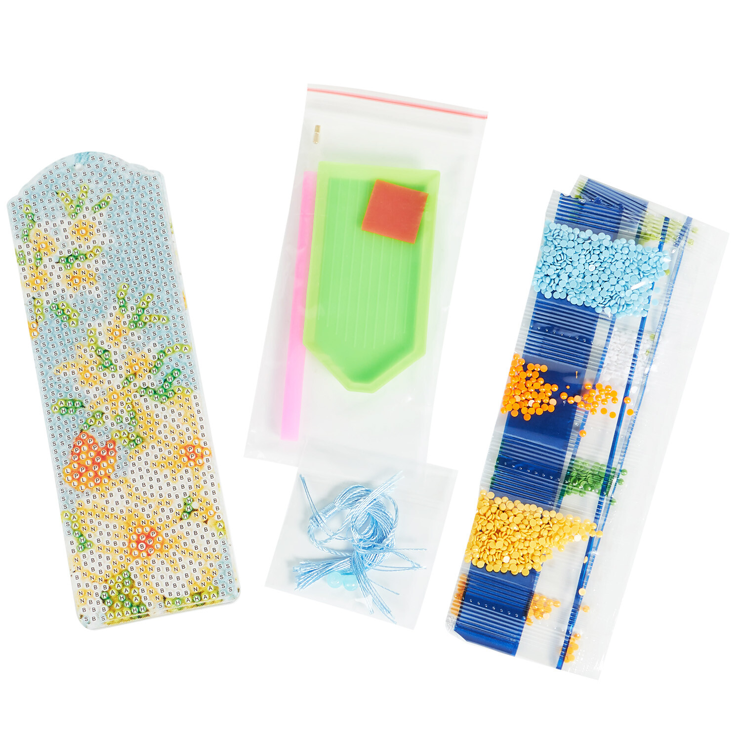 Diamond Painting Bookmark Multicolour Image 2