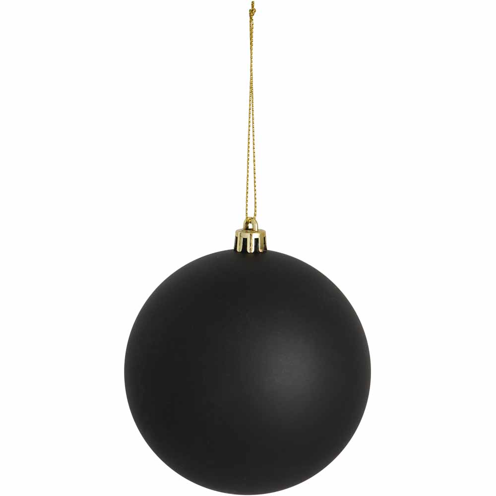Wilko Luxe Christmas Baubles 7 Pack Image 7