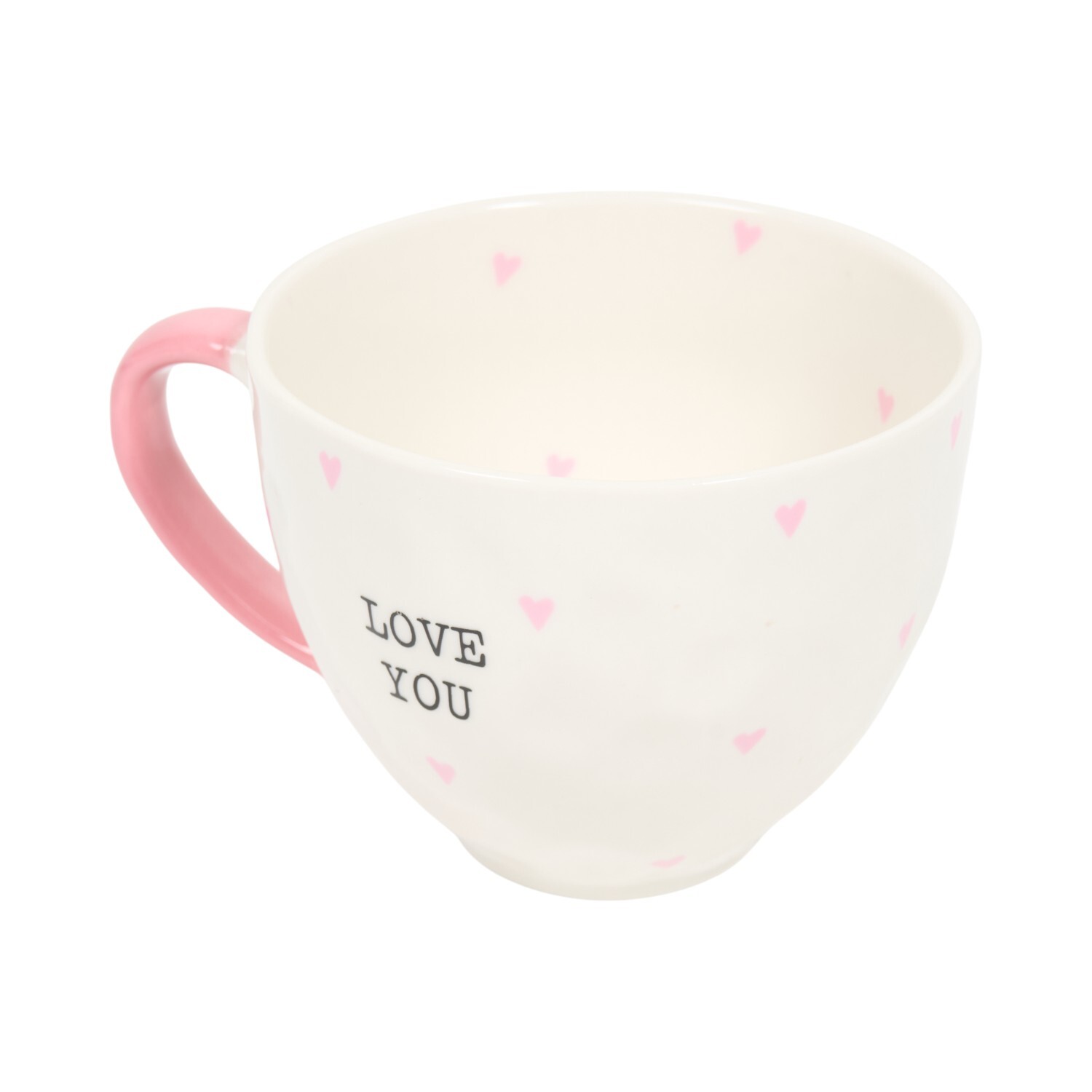 Love You or Be Mine Pink Mug Image 7
