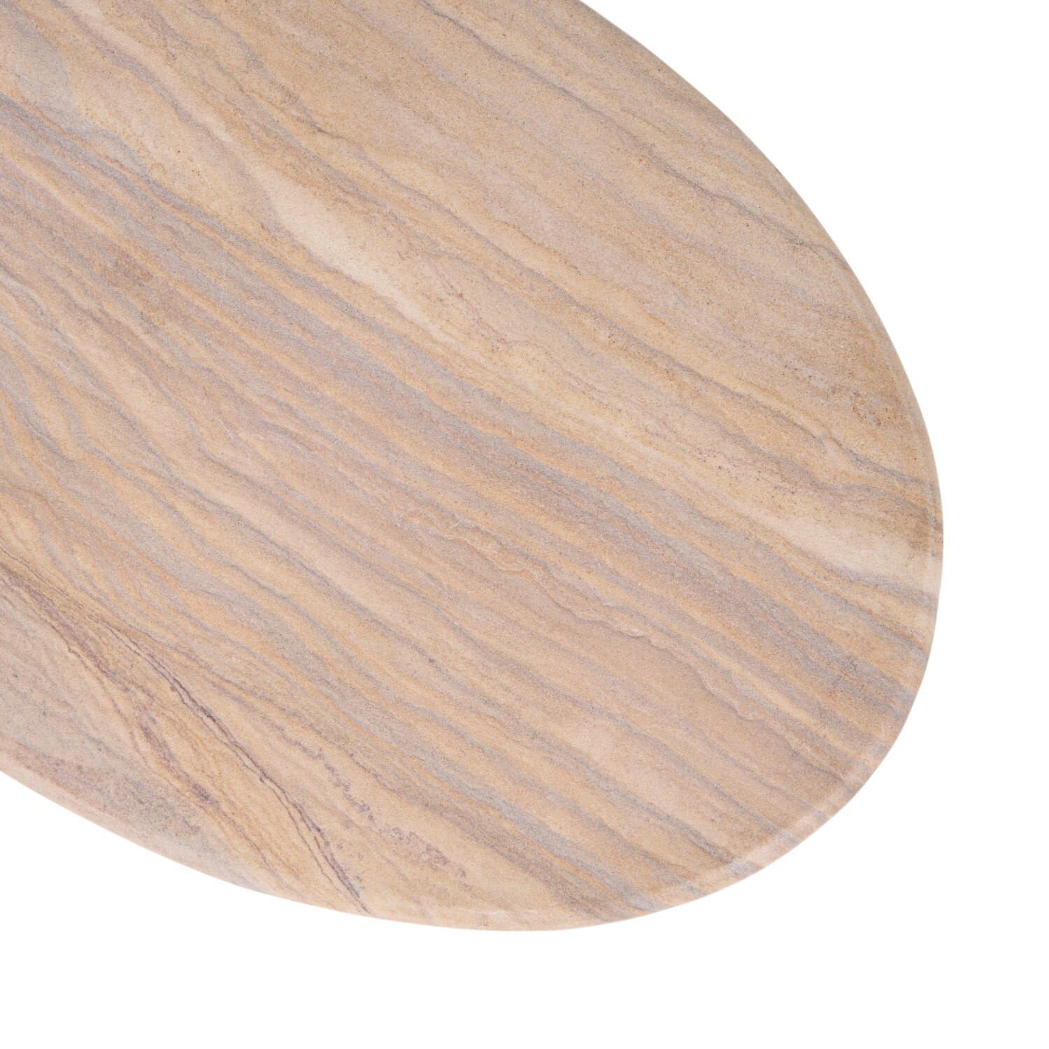 Rainbow Sand Stone Oval Serving Board Natural Image 4