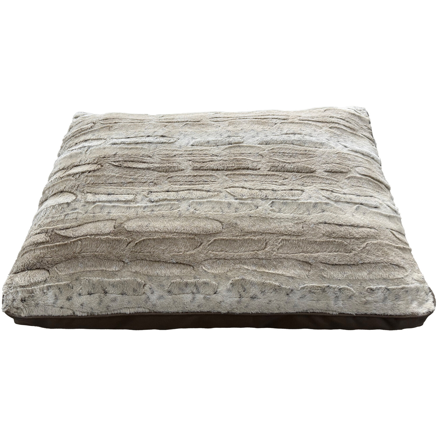 SnowSoft Pet Bed Grey Image 2