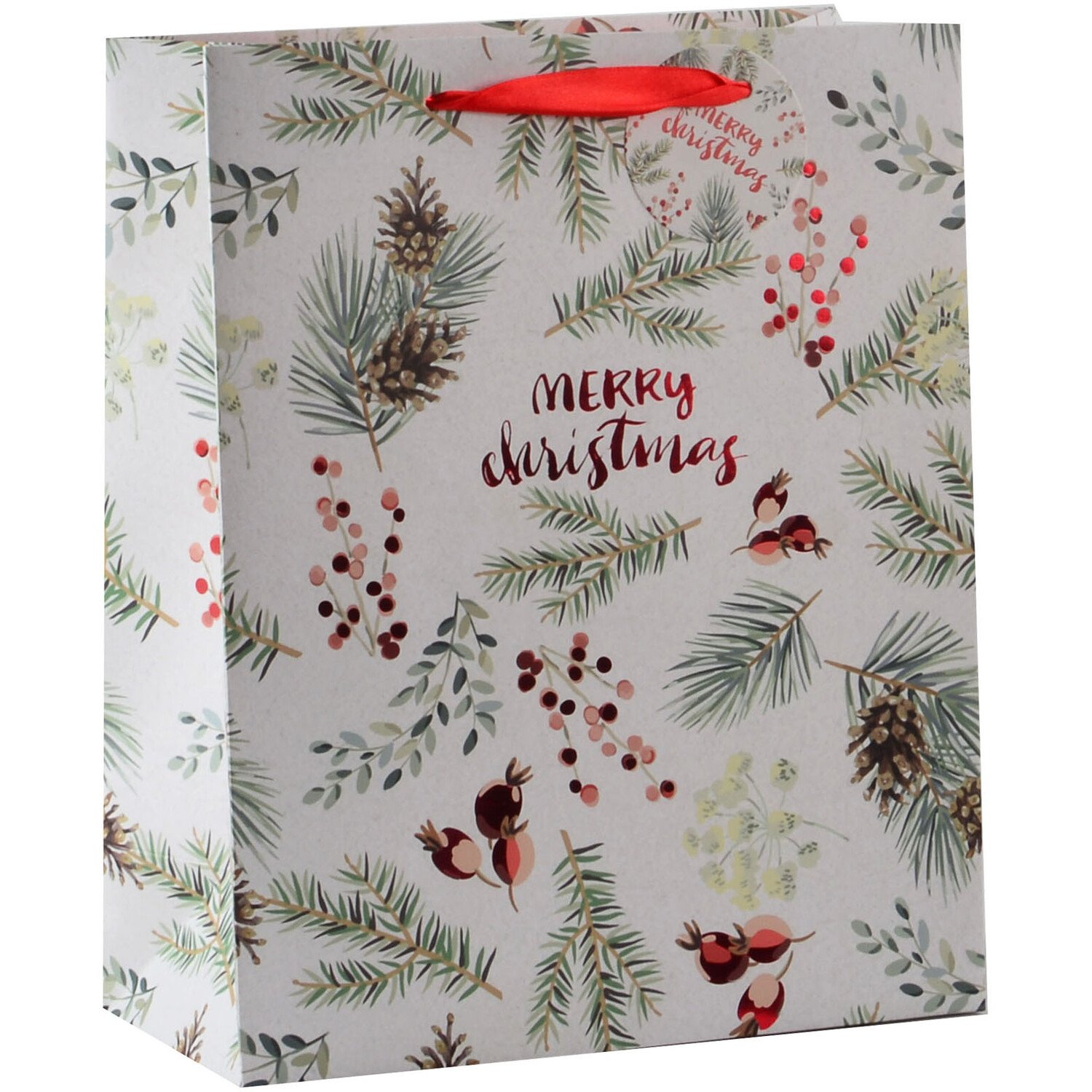 Merry Christmas Gift Bag Large Image 3