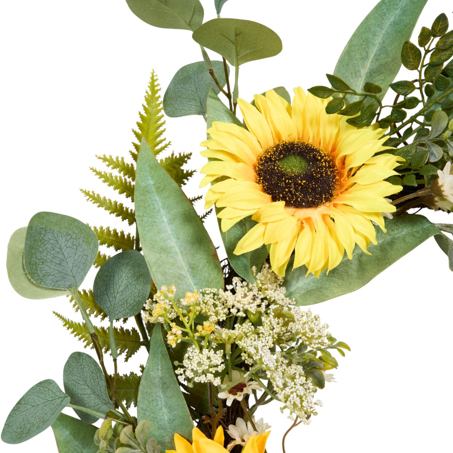 Sunflower Meadow Wreath Yellow Image 4