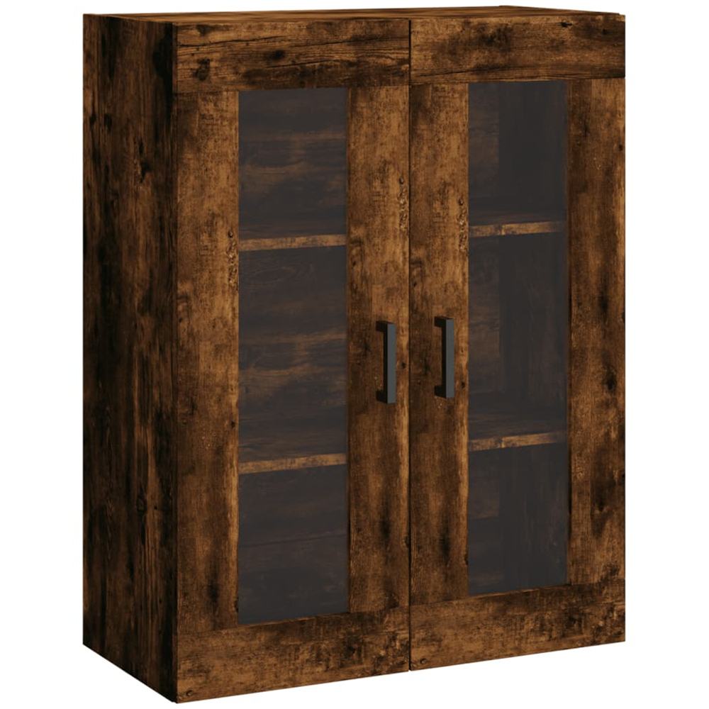 vidaXL 3 Door 3 Drawer Smoked Oak Highboard Image 5